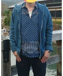 VISVIM | visvim INDIGO DYE HOODIE F.Z. GIZA(パーカー)