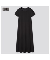 UNIQLO | エアリズムコットンクルーネックワンピース(ワンピース)