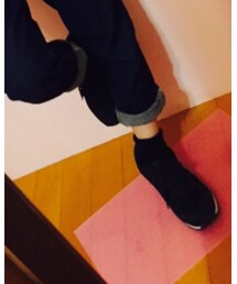 靴下もGU ネイビー♩ | レッグウェア