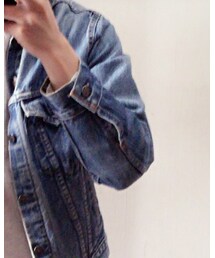 USED | 古着屋さんにて購入したデニムジャケット(デニムジャケット)