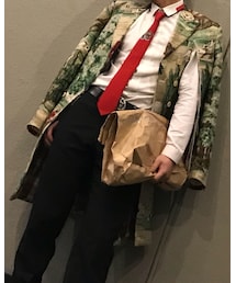 Dior homme | Diorの赤襟のシャツ(その他トップス)