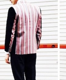 NUMBER (N)INE | 切り替えテーラード(テーラードジャケット)