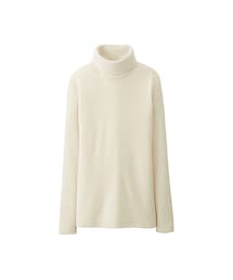 UNIQLO | 白フリースタートル(Tシャツ/カットソー)