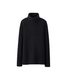 UNIQLO | 黒フリースタートル(Tシャツ/カットソー)
