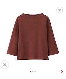 UNIQLO | ワイドスリーブモックネック(Tシャツ/カットソー)