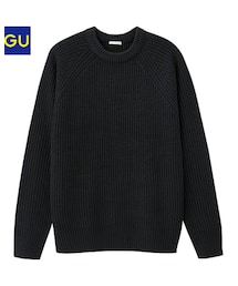 GU | アゼクルーネックセーター(ニット/セーター)