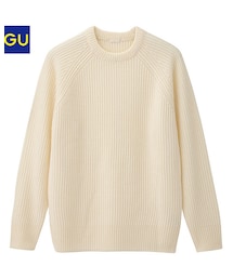 GU | アゼクルーネックセーター(ニット/セーター)