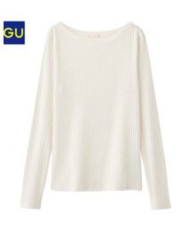 GU | リブT(Tシャツ/カットソー)