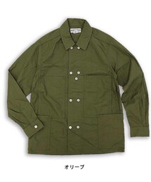 SASSAFRAS LEAF BLOWER HALF(ミリタリージャケット)