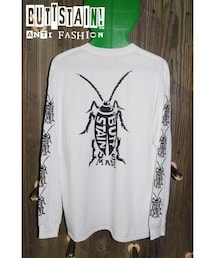 BUTTSTAIN | BUTTSTAIN!コックローチロングTシャツ(Tシャツ/カットソー)