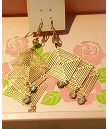 esquilobranco | ピアス（両耳用）