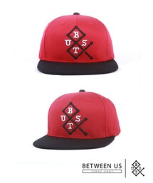 ANDMARK SNAPBACK DARKRED/BLACK (キャップ)