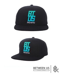 FIXATION SNAPBACK BLACK / GRADATION SKYBLUE (キャップ)