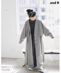 and R | トレンチコート