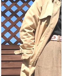 note et silence  | トレンチコート