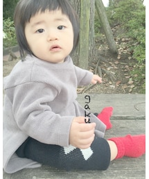 韓国子供服 | 横のスリットがかわいい♡(ニット/セーター)