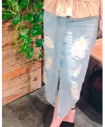 Chérie Ruban | デニムスカート