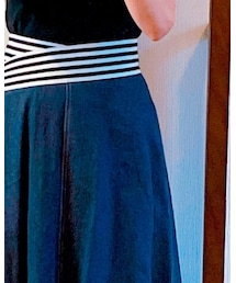 BORDERS at BALCONY | デニムスカート