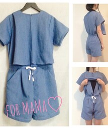 SO | ママ用 オールインワン(つなぎ/オールインワン)