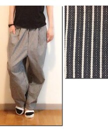 SO | So ストライプワイドパンツ(その他パンツ)