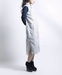 SO | So ストライプシャツワンピース(ワンピース)