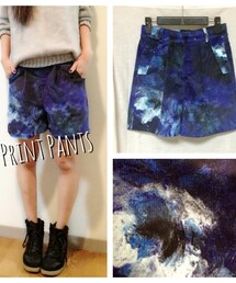 SO | フラワープリントパンツ(その他パンツ)