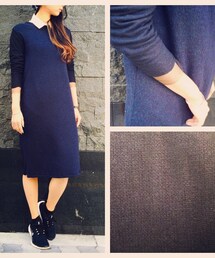 SO | So ニットチュールスリーブワンピ
(ワンピース)