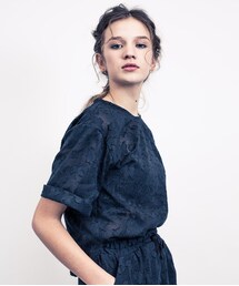 SO | カットジャガードブラウス(シャツ/ブラウス)