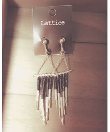 Lattice | ピアス（両耳用）