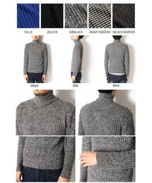 Jungle Storm | タートルネックニットソー(ニット/セーター)