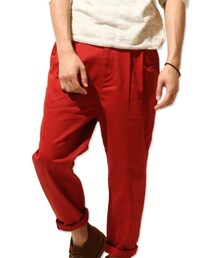 ZIP FIVE | タック入りサルエルチノパンツ(その他パンツ)