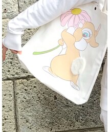 友達にもらったミスバニー | トートバッグ