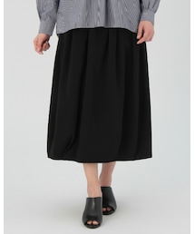 無印良品 | オーガニックコットン縦横ストレッチチノイージーバルーンスカート(スカート)