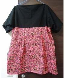 ぴよりあんぬ作 | リバティプリント使用自作チュニック(チュニック)
