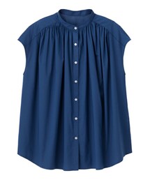 GU | ボリュームギャザーブラウス(半袖)(シャツ/ブラウス)