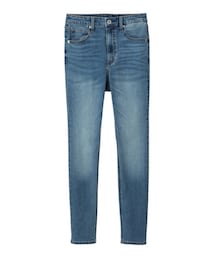 GU | ハイウエストシガレットアンクルジーンズ(デニムパンツ)