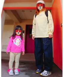 本日の通常コーデ | トップスと靴下(見えないけど)は一緒(^ρ^)(福袋/福箱)