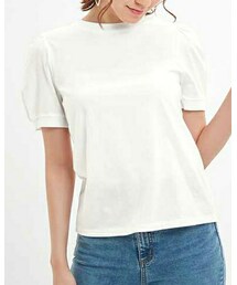 GU | パフスリーブT（半袖）(Tシャツ/カットソー)