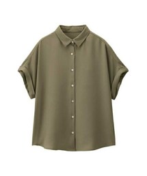 GU | エアリーシャツ(半袖)(シャツ/ブラウス)