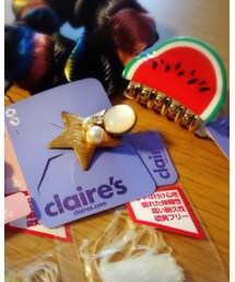 claire's | お安く買えたヘアクリップやらシュシュやらヘアゴムやら(ヘアアクセサリー)