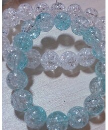 Yetta n Netta | 玻璃珠手鏈💙 HKD25😘(アクセサリー)