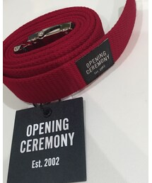 OPENING CEREMONY | ベルト