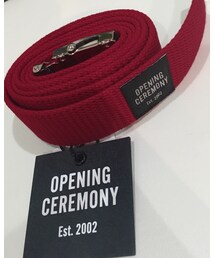 OPENING CEREMONY | ベルト