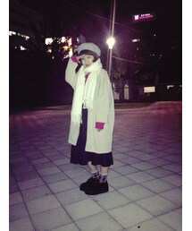 白マフラー(マフラー)