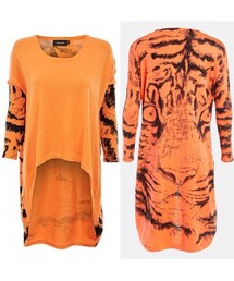 MINK PINK | MINKPINK 'Watch Your Back' Oversized High/Low Knit Top
(ニット/セーター)