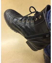 no brand | 黒ブーツ(ブーティ)