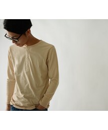TOOLS | TOOLS/ヘンリーネックロングスリーブTシャツ(Tシャツ/カットソー)