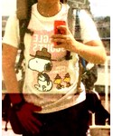 SNOOPY(スヌーピー)の「トップス(Tシャツ/カットソー)」