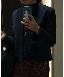 ZARA | ノーカラージャケット