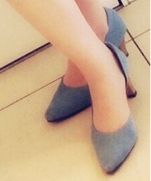 デニムパンプス(パンプス)